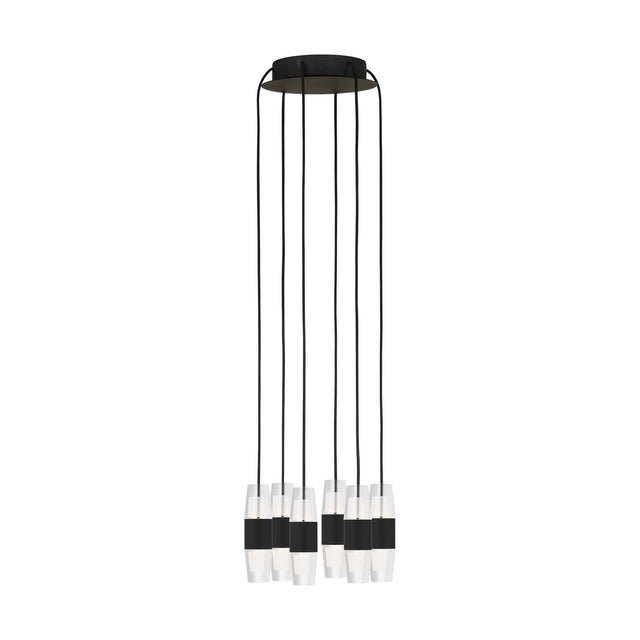 Lassell Outdoor (Damp) Chandelier by Visual Comfort Modern