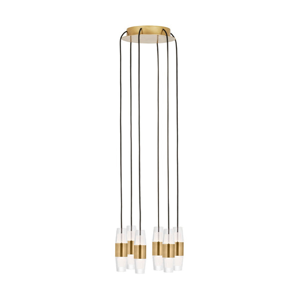 Lassell Outdoor (Damp) Chandelier by Visual Comfort Modern