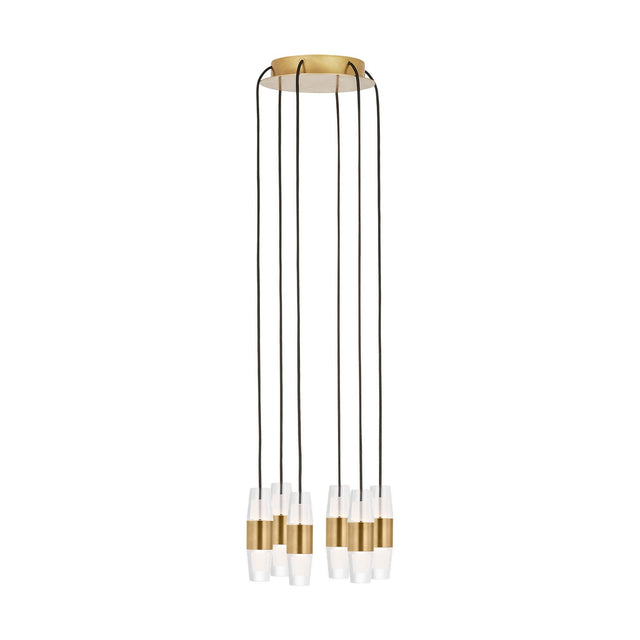 Lassell Outdoor (Damp) Chandelier by Visual Comfort Modern