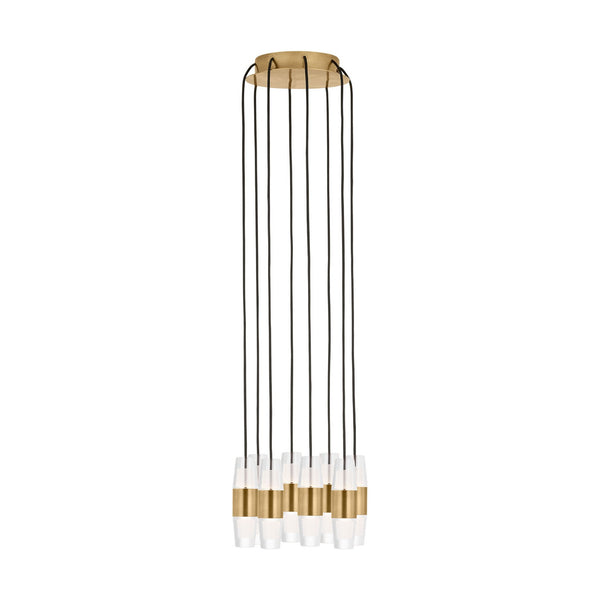 Lassell Outdoor (Damp) Chandelier by Visual Comfort Modern