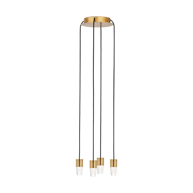 Lassell Outdoor (Damp) Chandelier by Visual Comfort Modern