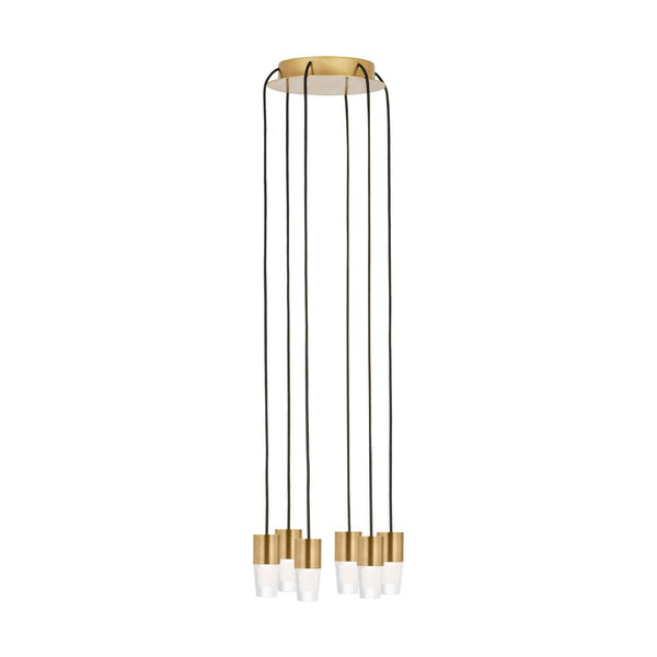 Lassell Outdoor (Damp) Chandelier by Visual Comfort Modern