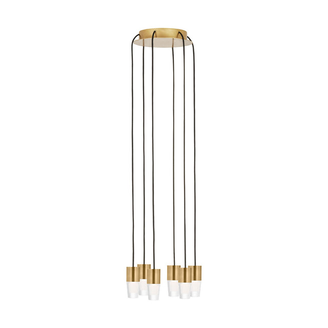 Lassell Outdoor (Damp) Chandelier by Visual Comfort Modern