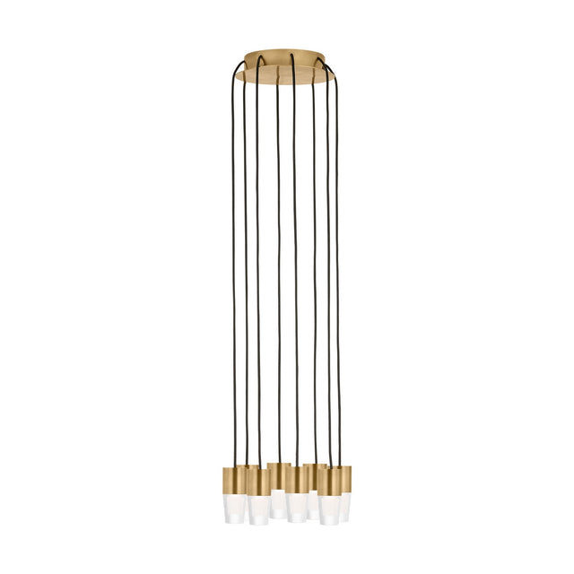 Lassell Outdoor (Damp) Chandelier by Visual Comfort Modern
