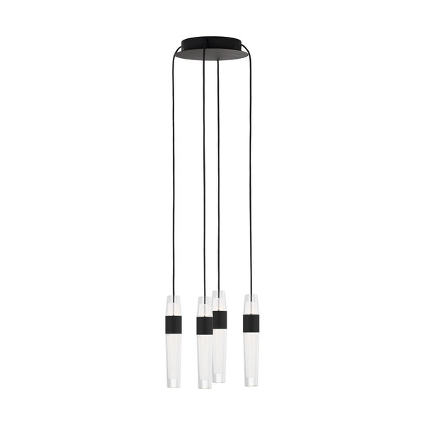 Lassell Outdoor (Damp) Chandelier by Visual Comfort Modern
