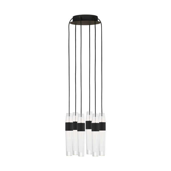 Lassell Outdoor (Damp) Chandelier by Visual Comfort Modern