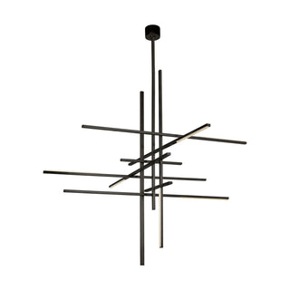 Cityscape Outdoor (Damp) Chandelier by Visual Comfort Modern