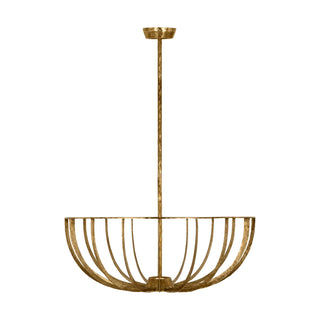 Buy polished-antique-brass Sanchi Outdoor (Damp) Semi Flush Mount Ceiling Light by Visual Comfort Modern