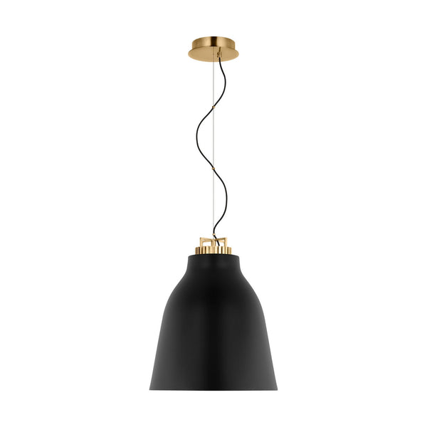 Forge Outdoor (Damp) Pendant by Visual Comfort Modern