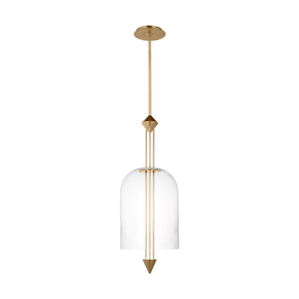 Cathedral Outdoor (Damp) Pendant by Visual Comfort Modern