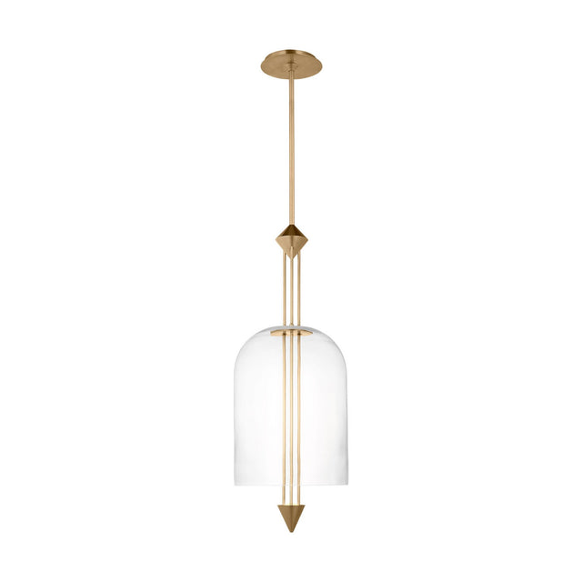 Cathedral Outdoor (Damp) Pendant by Visual Comfort Modern