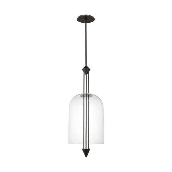 Cathedral Outdoor (Damp) Pendant by Visual Comfort Modern
