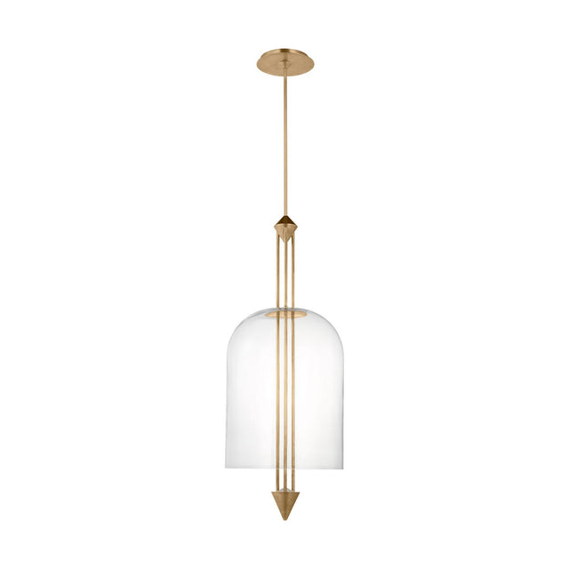 Cathedral Outdoor (Damp) Pendant by Visual Comfort Modern