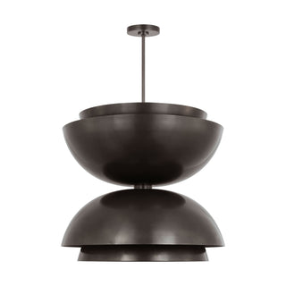 Buy dark-bronze Shanti Outdoor (Damp) Pendant by Visual Comfort Modern