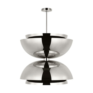 Buy polished-nickel Shanti Outdoor (Damp) Pendant by Visual Comfort Modern