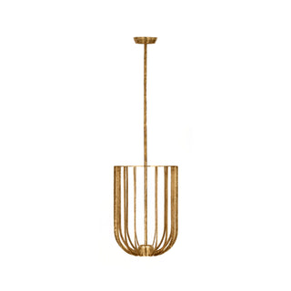 Buy polished-antique-brass Sanchi Outdoor (Damp) Pendant by Visual Comfort Modern