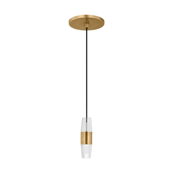 Lassell Outdoor (Damp) Pendant by Visual Comfort Modern