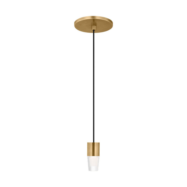 Lassell Outdoor (Damp) Pendant by Visual Comfort Modern