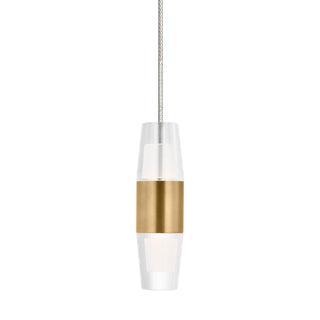 Buy natural-brass Lassell Pendant by Visual Comfort Modern