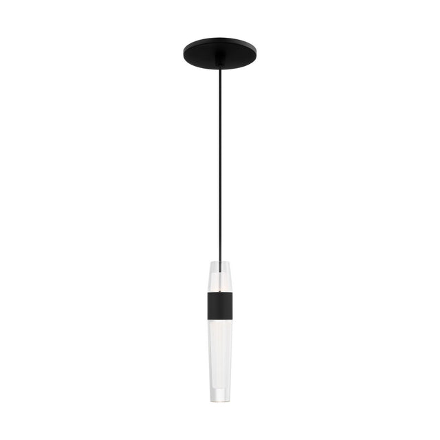 Lassell Outdoor (Damp) Pendant by Visual Comfort Modern