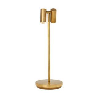 Buy natural-brass Doppia Lamp by Visual Comfort Modern