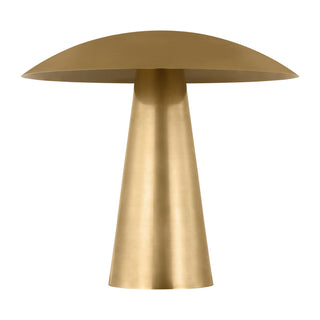 Buy natural-brass-and-metal-shade Aegis Table Accent Lamp by Visual Comfort Modern