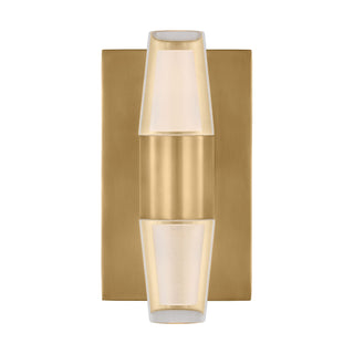 Buy natural-brass Lassell Outdoor (Damp) Sconce by Visual Comfort Modern