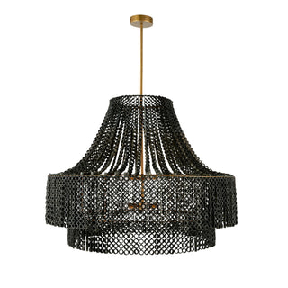 Buy gray-wash-antique-brass Hannie Chandelier by Arteriors