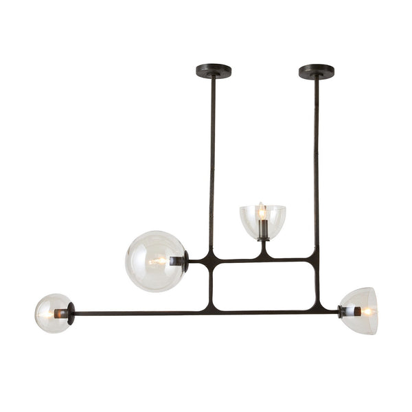Dillon Outdoor (Damp) Linear Chandelier by Arteriors