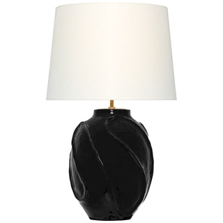 Buy raven-black Idalia Table Lamp by Visual Comfort Signature
