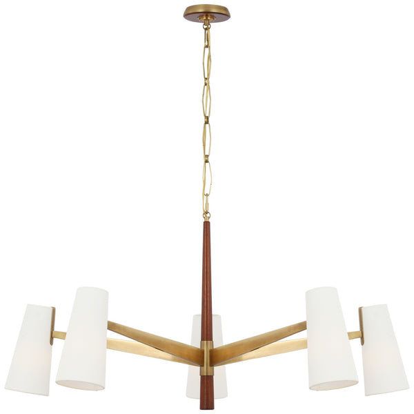 Olina Outdoor (Damp) Chandelier by Visual Comfort Signature