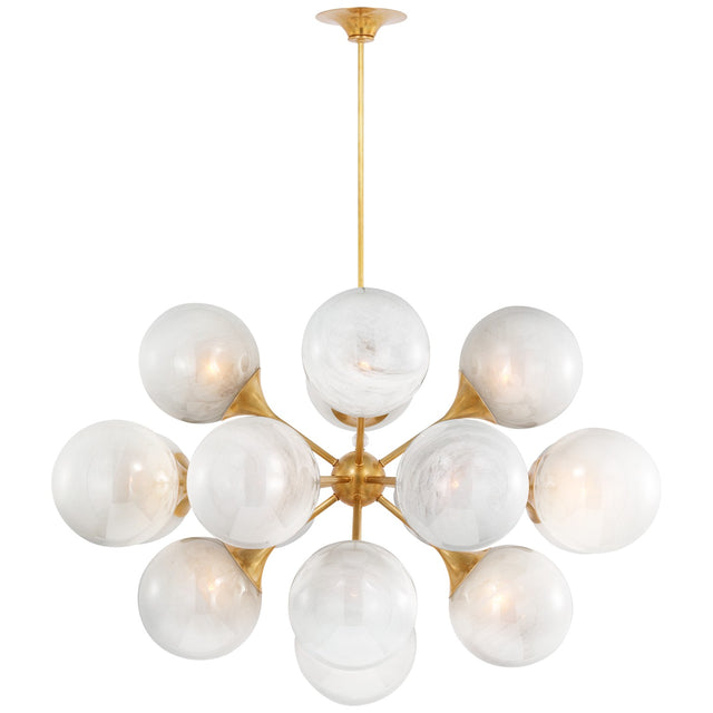 Cristol Outdoor (Damp) Chandelier by Visual Comfort Signature
