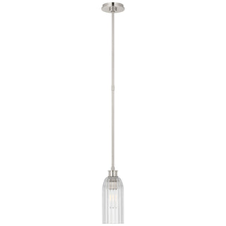 Buy polished-nickel Asalea Outdoor (Damp) Pendant by Visual Comfort Signature