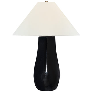 Buy raven-black Cabazon Table Lamp by Visual Comfort Signature