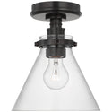 Parkington Outdoor (Damp) Flush Mount Ceiling Light by Visual Comfort Signature