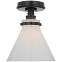 Parkington Outdoor (Damp) Flush Mount Ceiling Light by Visual Comfort Signature
