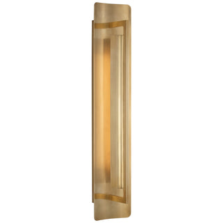 Buy hand-rubbed-antique-brass Tristan Outdoor (Damp) Sconce by Visual Comfort Signature