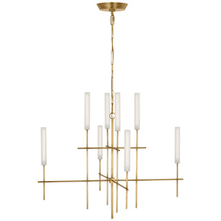 Buy hand-rubbed-antique-brass Fay Outdoor (Damp) Chandelier by Visual Comfort Signature