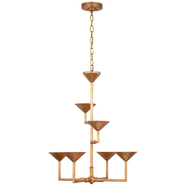 Eleanor Outdoor (Damp) Chandelier by Visual Comfort Signature