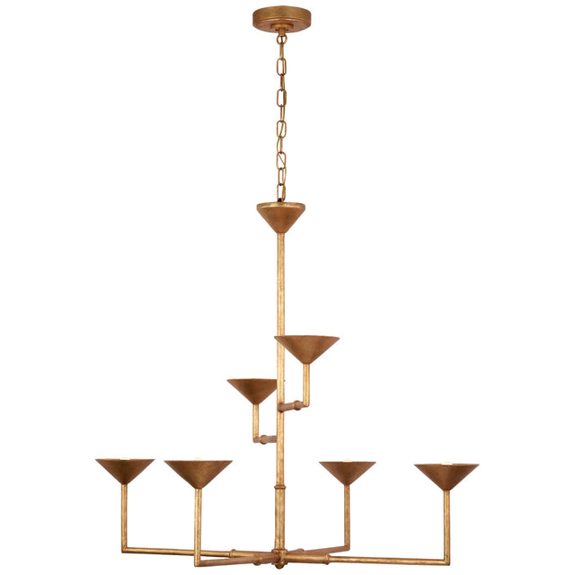 Eleanor Outdoor (Damp) Chandelier by Visual Comfort Signature