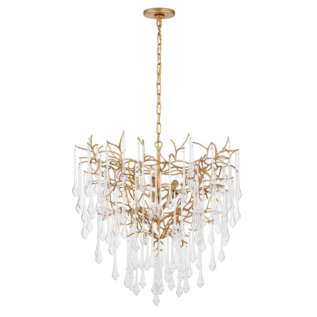 Rayne Outdoor (Damp) Chandelier by Visual Comfort Signature