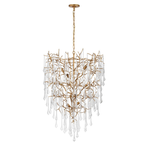 Rayne Outdoor (Damp) Chandelier by Visual Comfort Signature