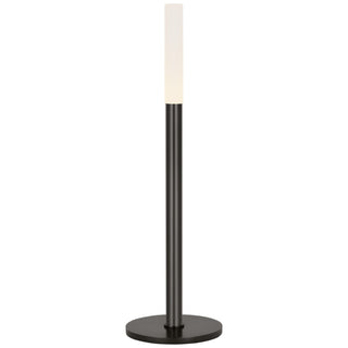 Buy bronze-with-etched-crystal-glass-and-frosted-shade Rousseau Lamp by Visual Comfort Signature