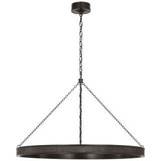 Buy bronze Menil Outdoor (Damp) Chandelier by Visual Comfort Signature