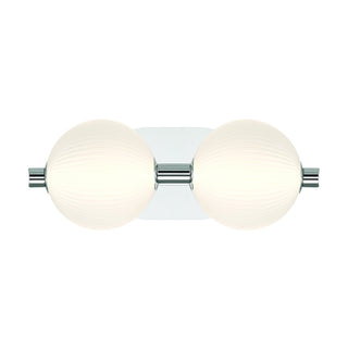 Buy polished-nickel Palmas Vanity by Eurofase