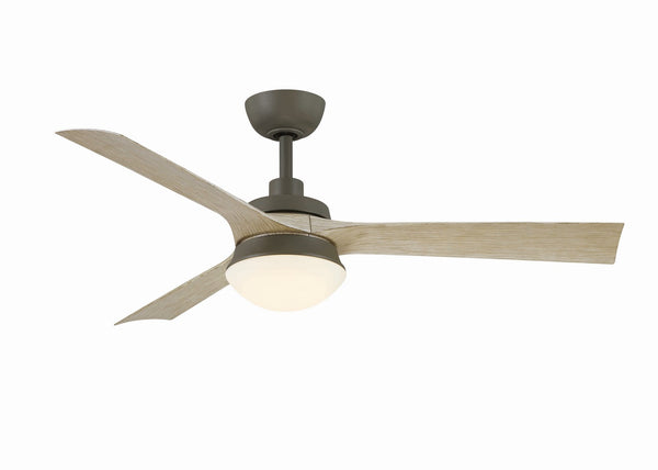 Barlow Outdoor (Damp) Ceiling Fan with Light by Fanimation