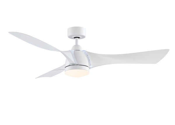 Klear Outdoor (Damp) Ceiling Fan with Light by Fanimation