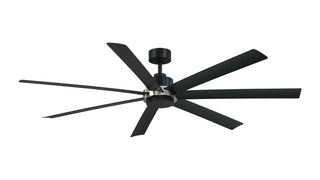 Buy black-finish-with-black-blades-fpd6872blw Pendry Outdoor (Damp) Ceiling Fan by Fanimation