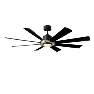 8-Blades Aura Outdoor (Wet) Ceiling Fan with Light by Modern Forms Fans