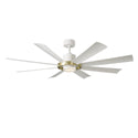 Aura Outdoor (Wet) Ceiling Fan with Light by Modern Forms Fans